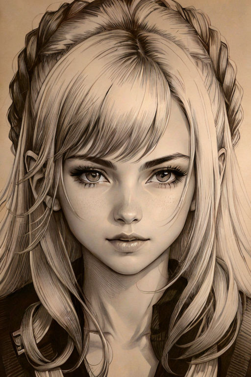 Custom SemiRealistic Anime Drawing Style  812 Hours Digital Drawing  Art Commission  Sketchmob