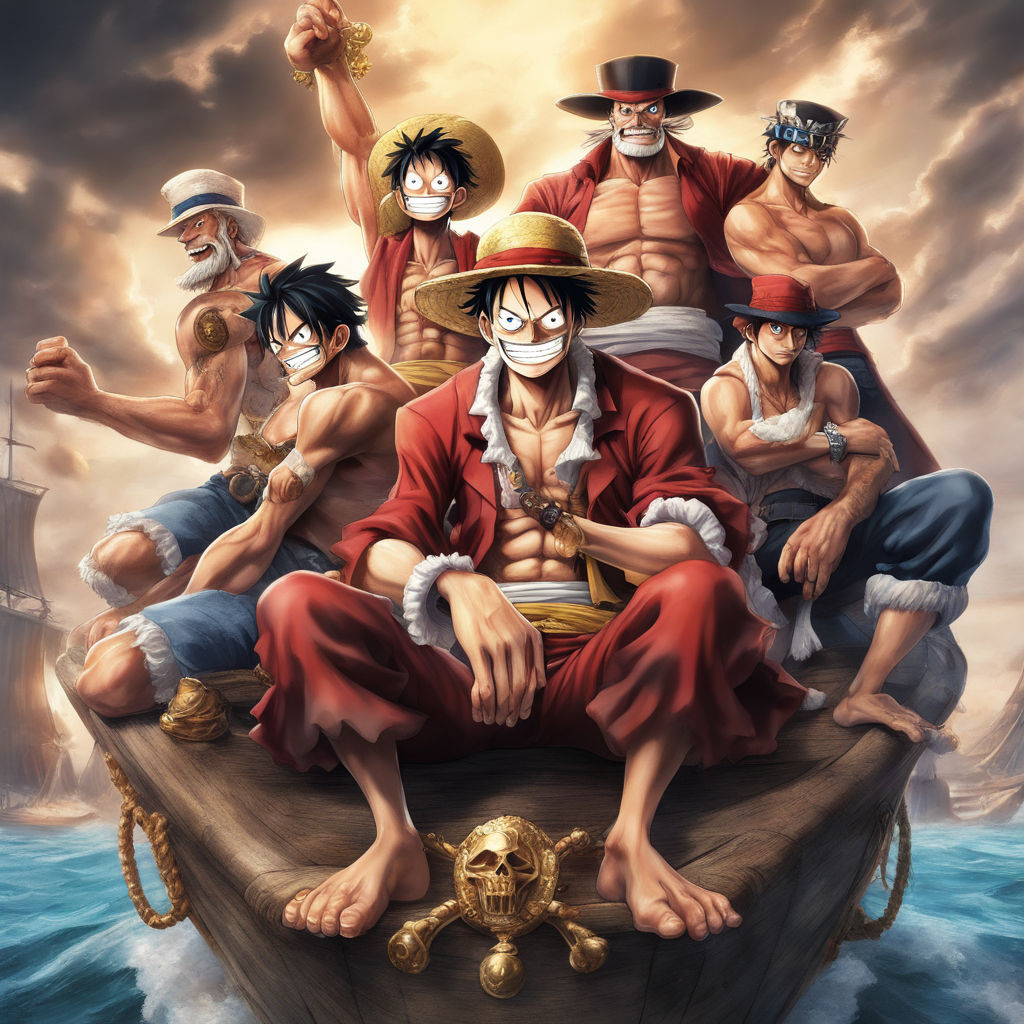 ArtStation - Gol D. Roger - One Piece Fanart