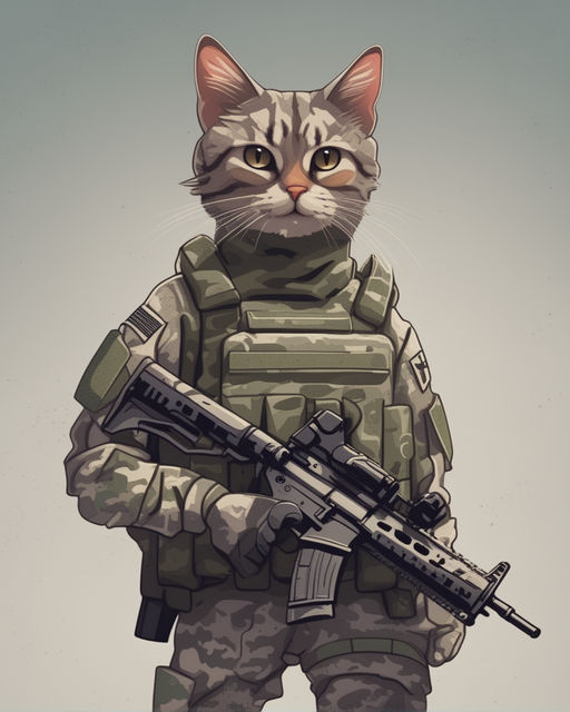 sniper cat