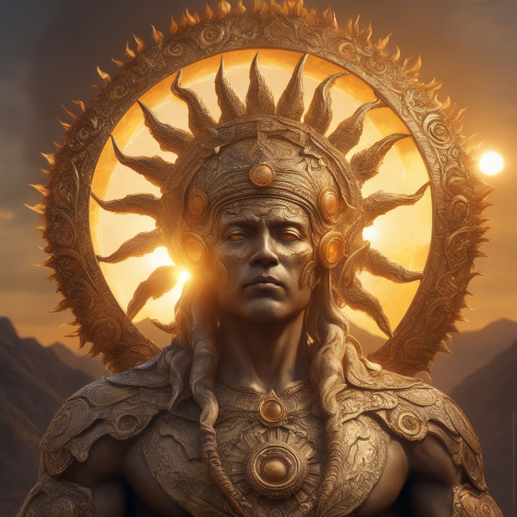 ArtStation - The Sun God