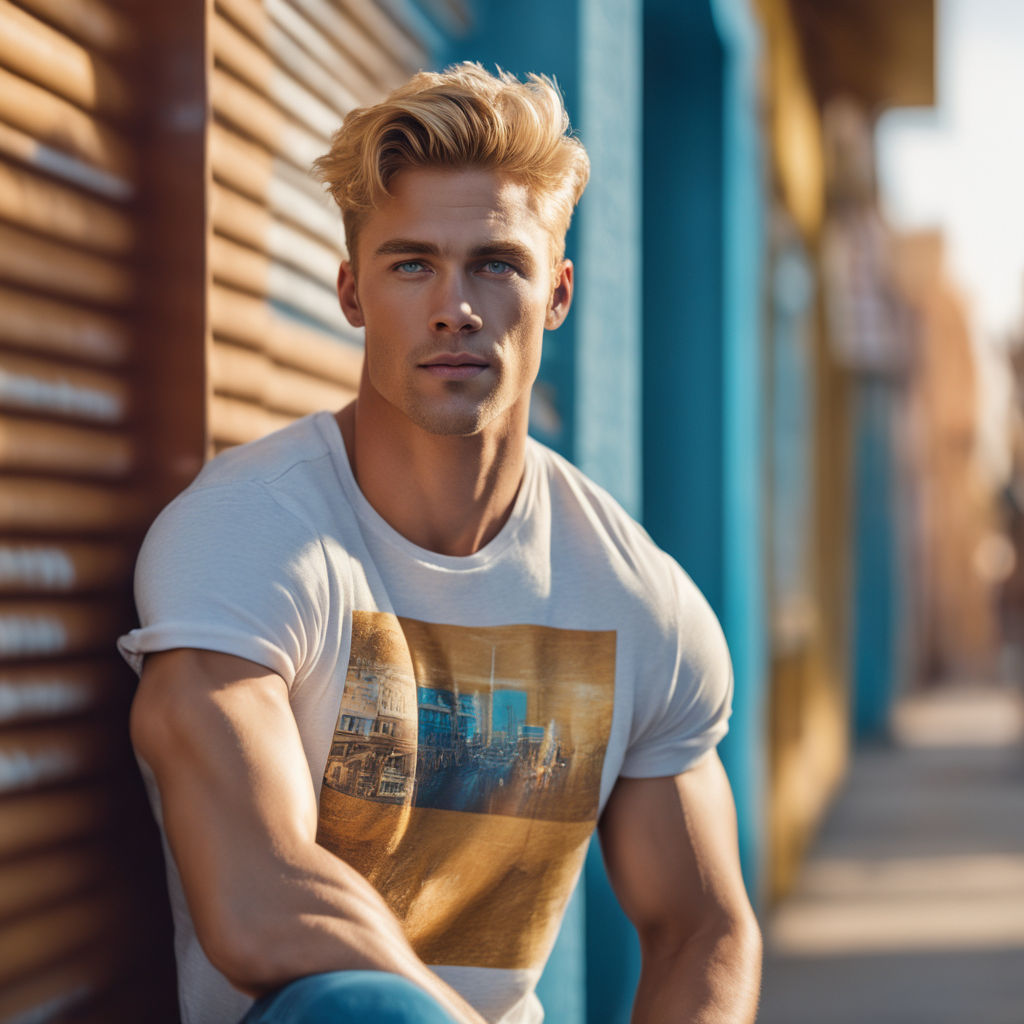 Blond hunk