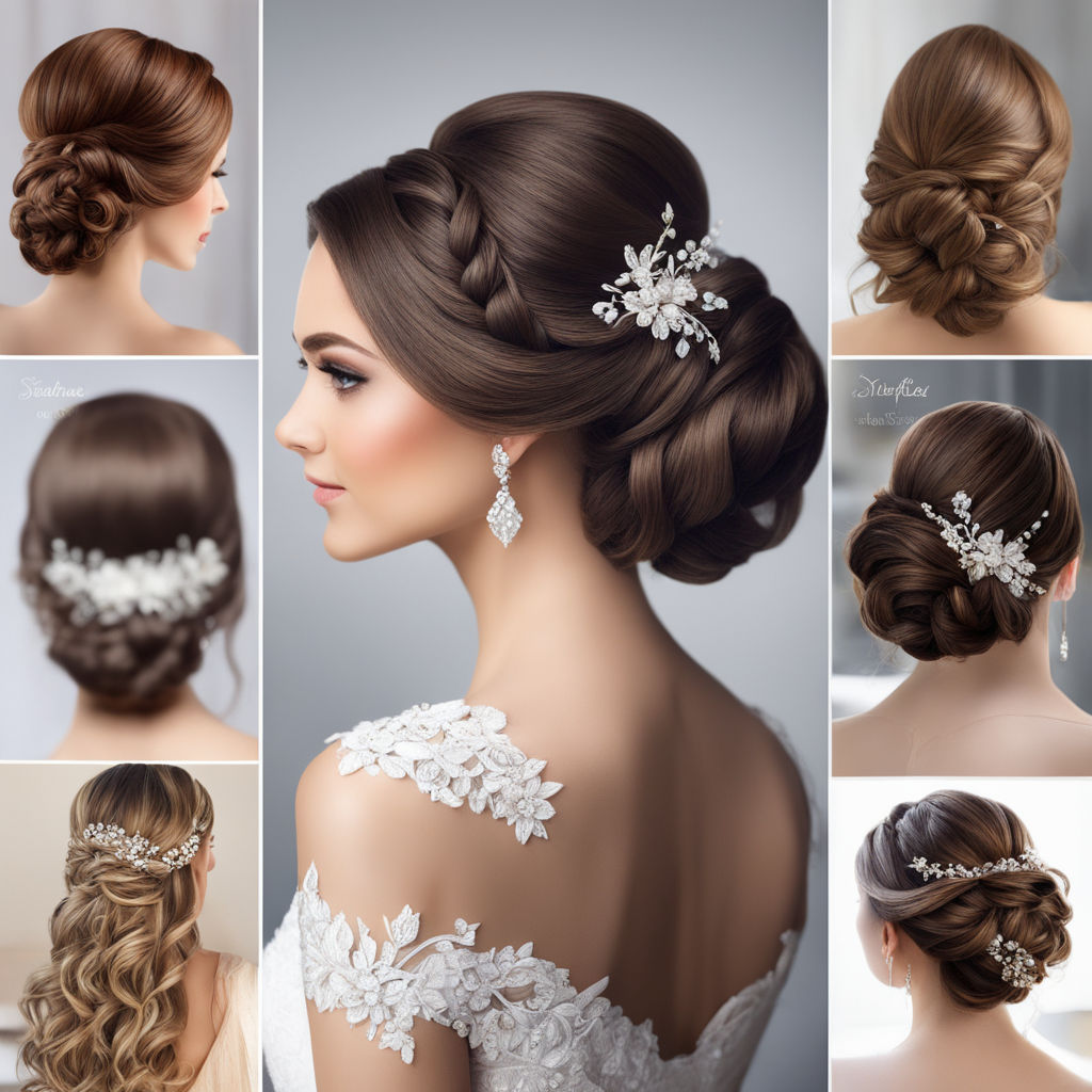Hairstyles With Open Hair | Bridal Hairstyles | Indian Brides | Engagement  hairstyles, Traditional hairstyle, Indian hairstyles
