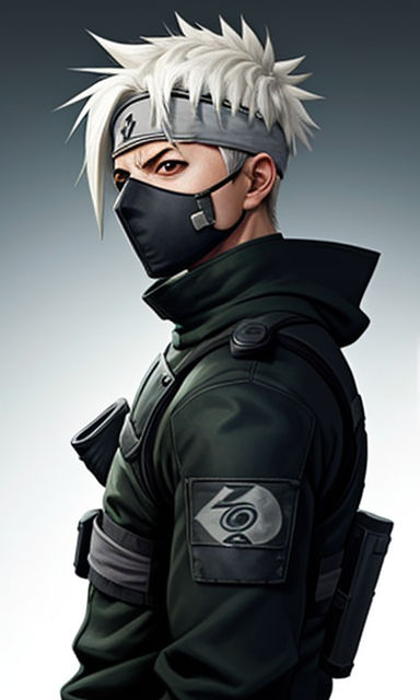 Kakashi sensei from Naruto - Playground