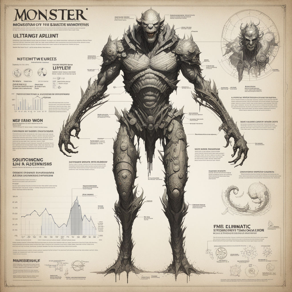 humanoid monster concept art