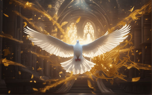 holy spirit dove wallpaper