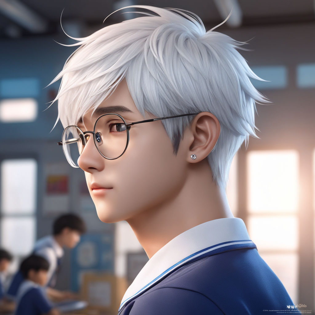 Anime Boy With Glasses Gifts & Merchandise for Sale | Redbubble