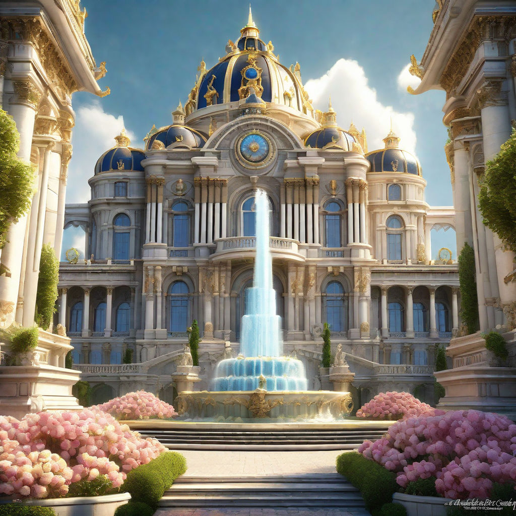 Palace Room - Day | Anime places, Anime houses, Anime scenery