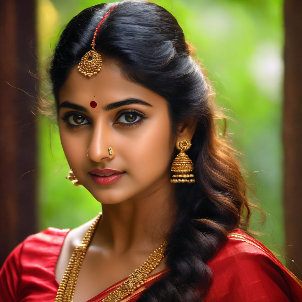 Sneha Prasanna's Stunning Tamil New Year Look in Cream Silk Saree and  Traditional Jewelry!