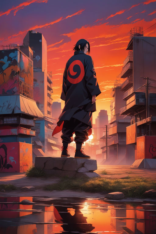 Download Sunset Blindfold Obito Uchiha 4k Wallpaper