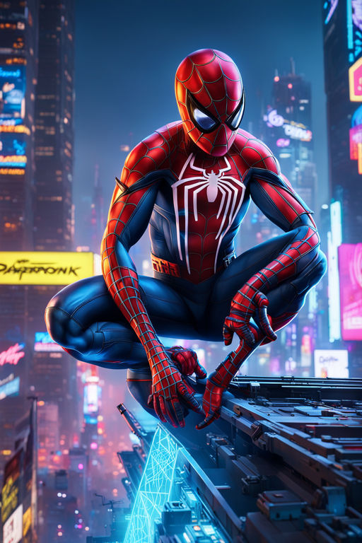 Swing into Action: Spider-Man Across the Spider-Verse 4K Wallpaper