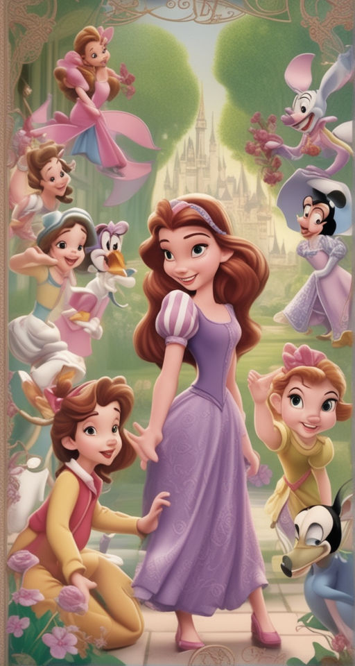 KOTLC girls as DIsney Princesses