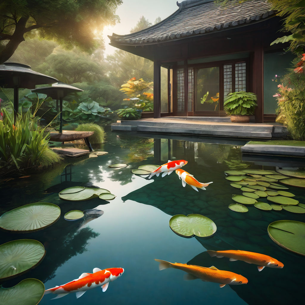 Koi Fish: Shining Jewels of the Water Garden