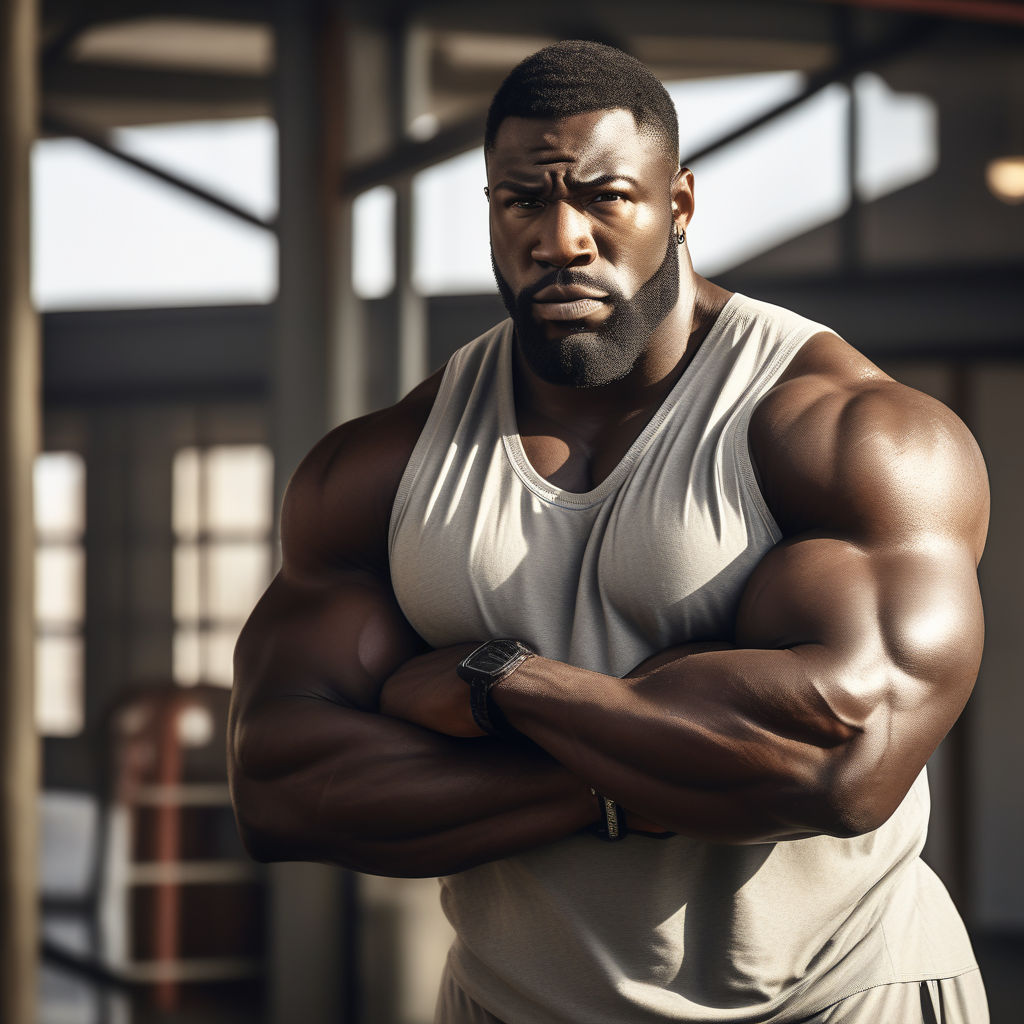 black man less overweight - Playground