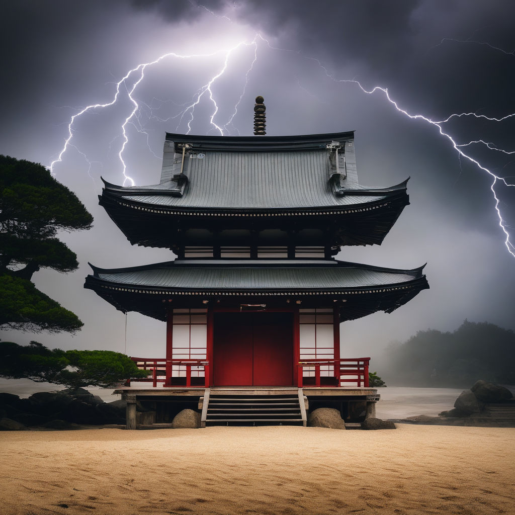 japanese symbols for lightning