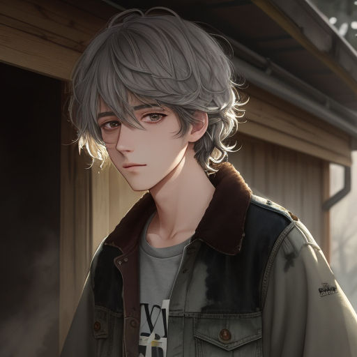 Anime Boys Grey Hair Wallpapers - Wallpaper Cave