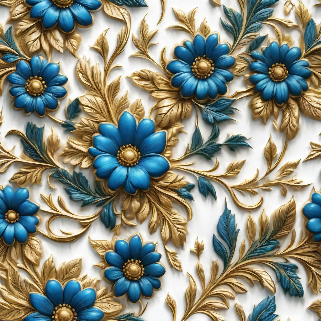 ArtStation - Floral Pattern for Fabric: Exploring the Beauty of