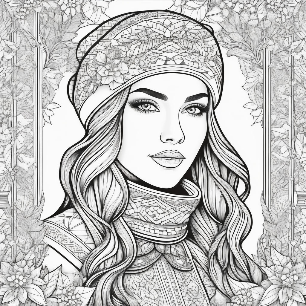 Amazing Women Coloring Book for Adults: Coloring Amazing Women