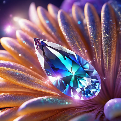 Premium AI Image  Glistening Masterpieces The Beauty of Diamond Art Frames