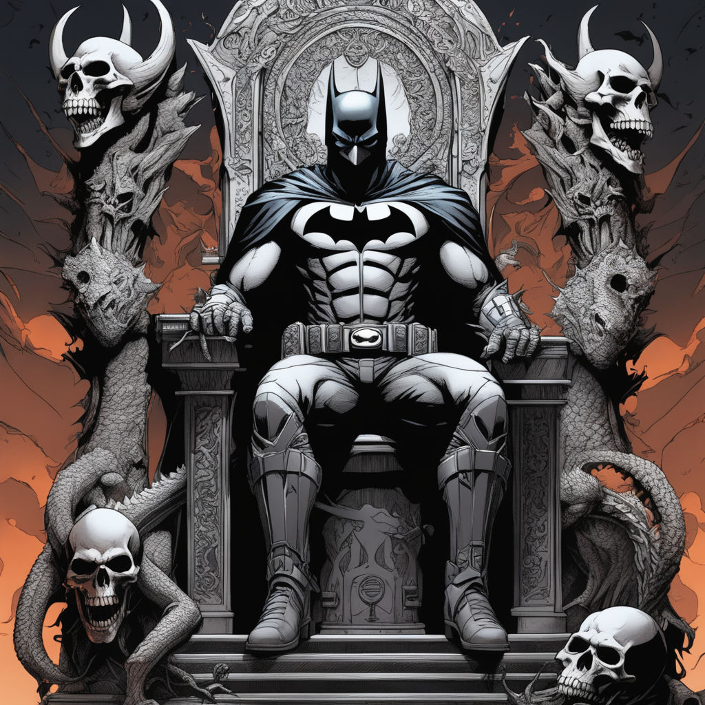 4k Live Wallpaper-Batman-Throne 