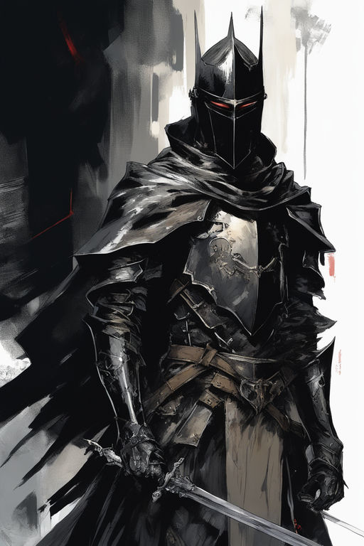 dark souls black knight concept art