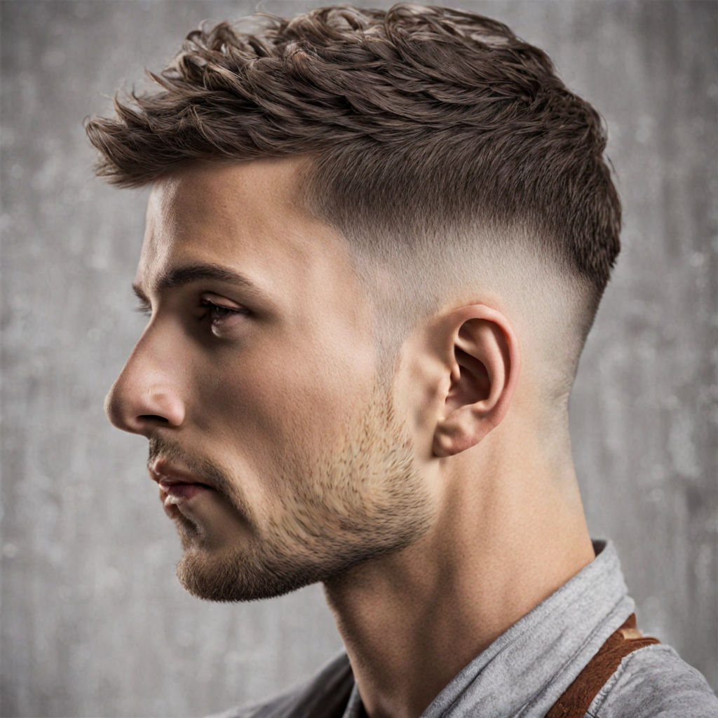 Men's Haircut, Fade Cutting Hair