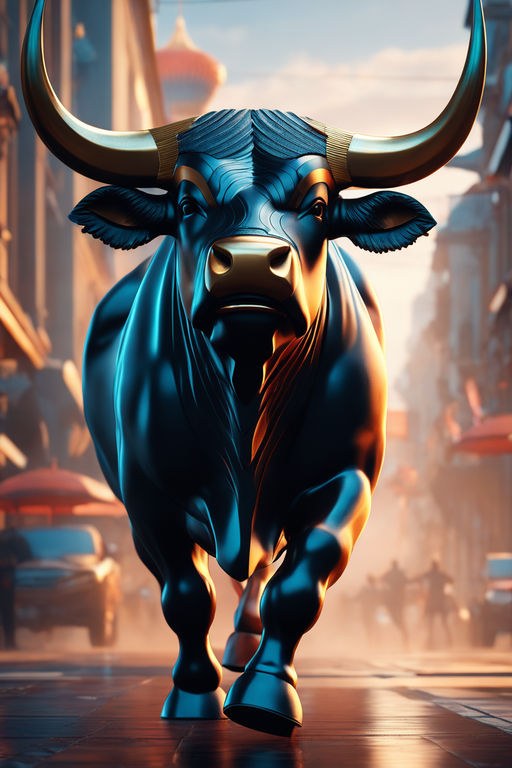 dangerous bull wallpaper