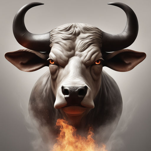 dangerous bull wallpaper