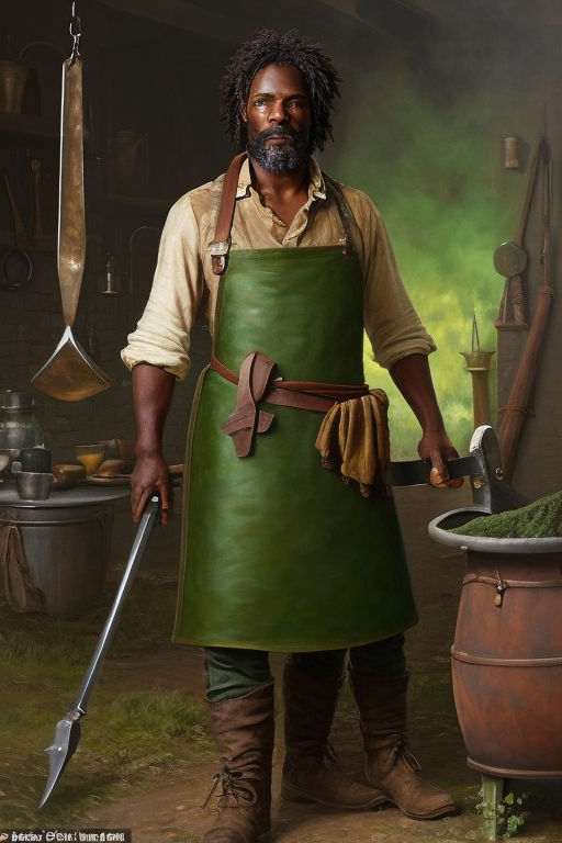 medieval blacksmith clothes