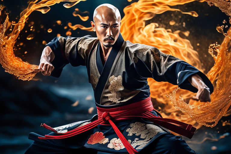 martial arts monk wallpaper