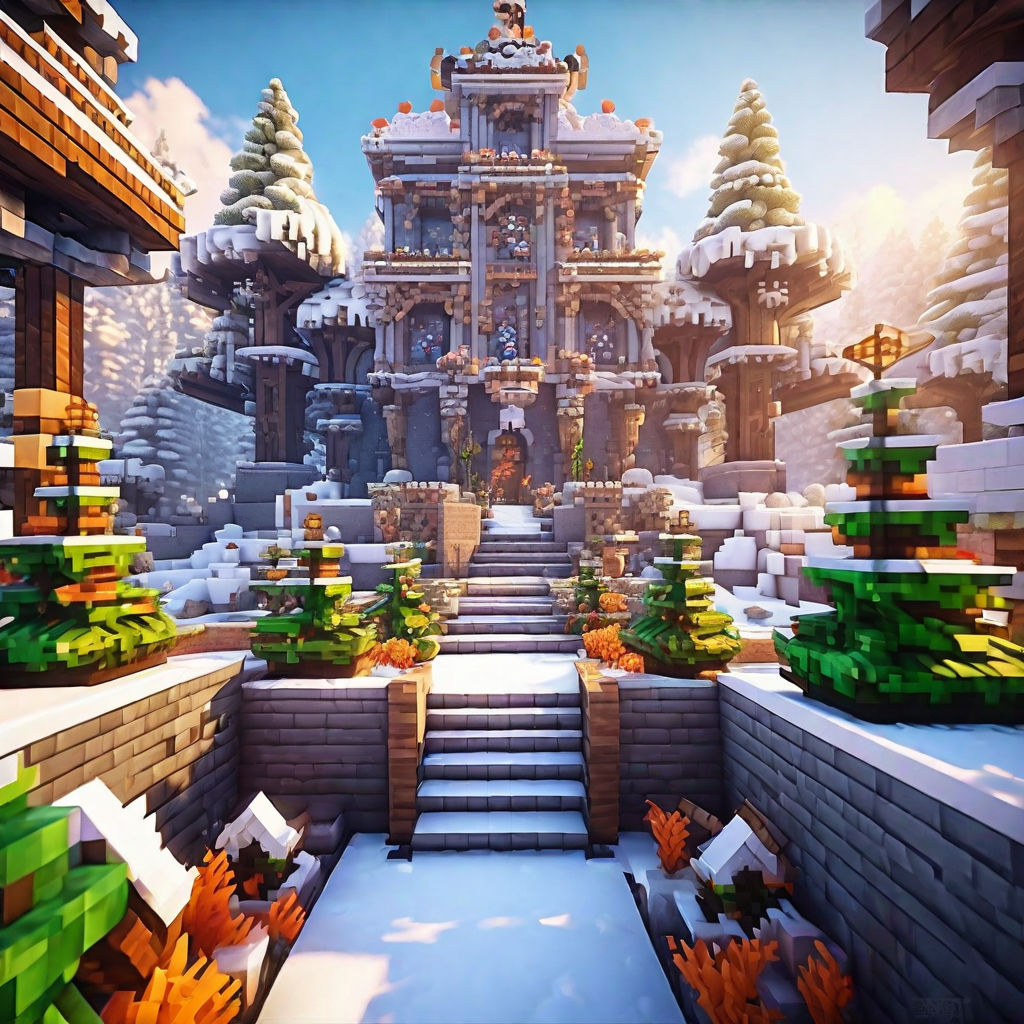 ArtStation - minecraft bedwars