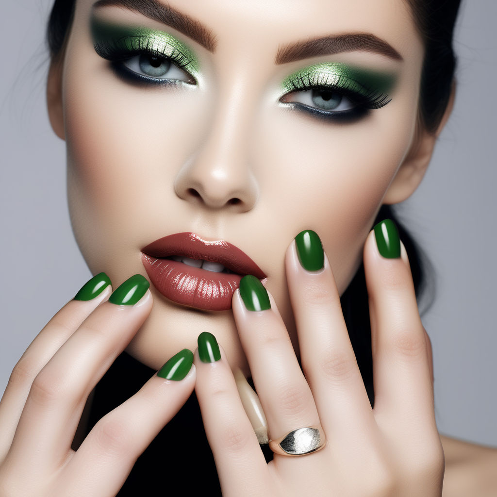 DeBelle Gel Nail Polish - Olive Jade | Olive Green Nail Polish – DeBelle  Cosmetix Online Store