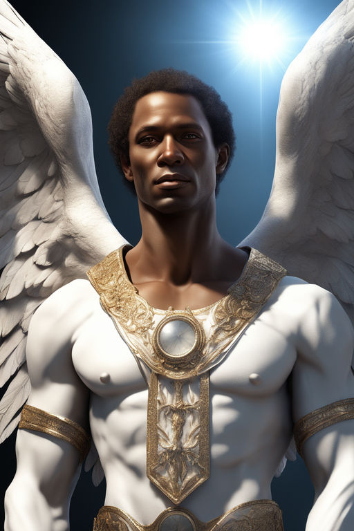 african american male guardian angel