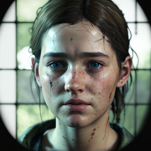 Ellie Williams, short hair, freckles, video game characters, The Last of Us,  video games, video game girls, video game art, interior, CGI, Naughty Dog