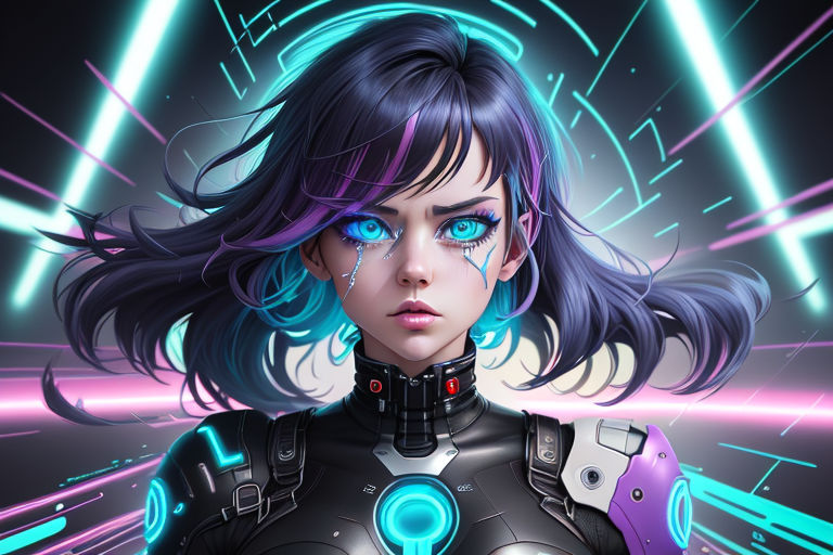 CYBERPUNK ANIME STYLE VECTOR ART on Behance