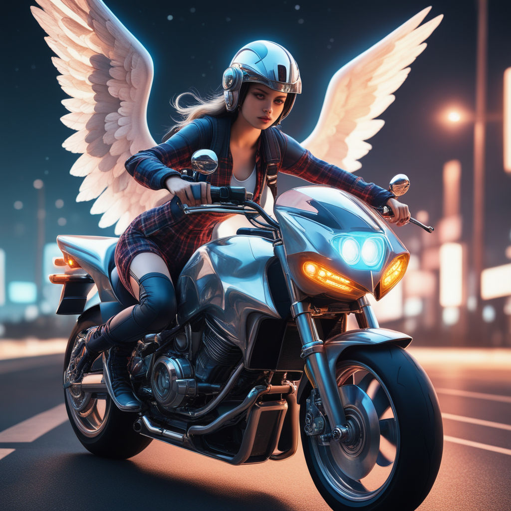 a high detail anime motorcycle by krenz cushart and | Stable Diffusion |  OpenArt