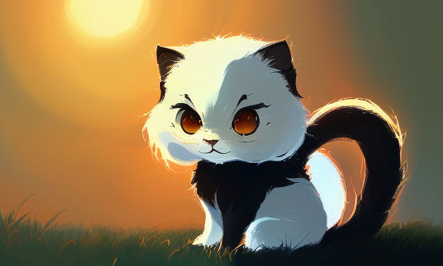 A Cute Angry Cat with Cute Hamster Graphic by neves.graphic777 · Creative  Fabrica