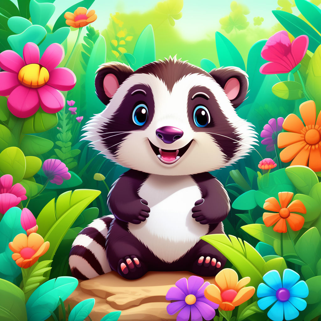 Panda Clipart-smiling baby panda clip art
