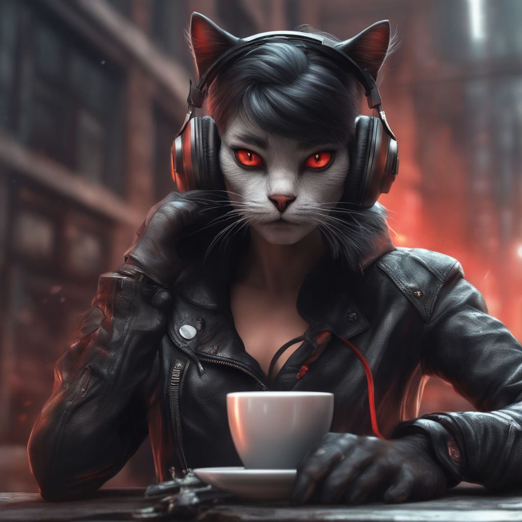 Cat Girl Gamer