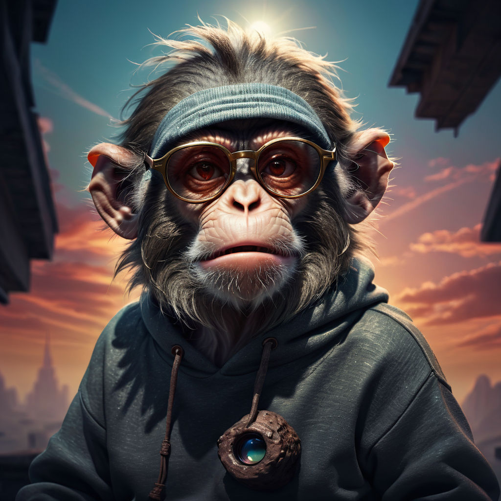 monkey with glasses :J on X: cool clothes  / X