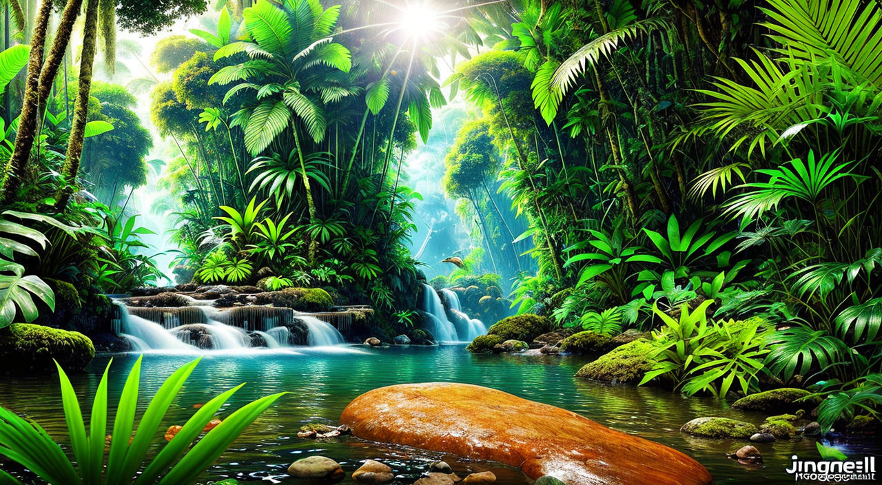 rainforest background