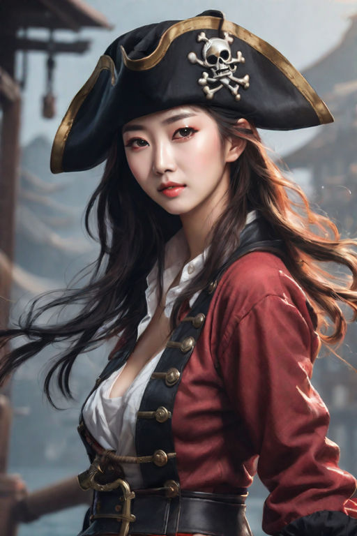 pirate girl art