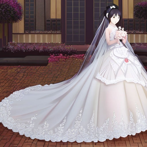 Anime, Wedding, Cosplay, Animation, Cartoon, Costume, Ideas | Anime wedding  dress, Goth wedding dresses, Anime dress