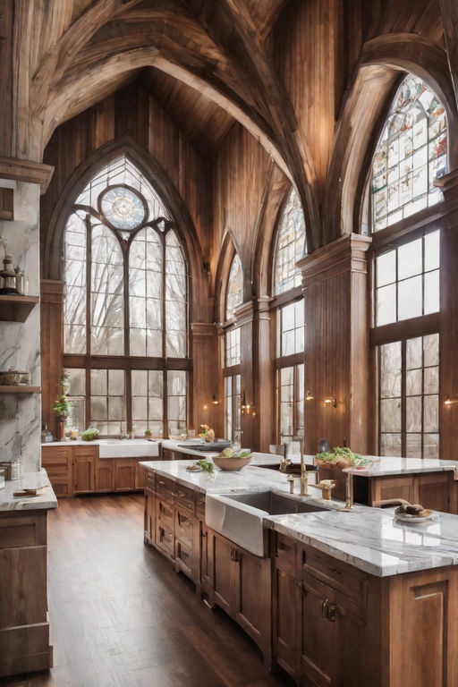 Gothic Revival Kitchen