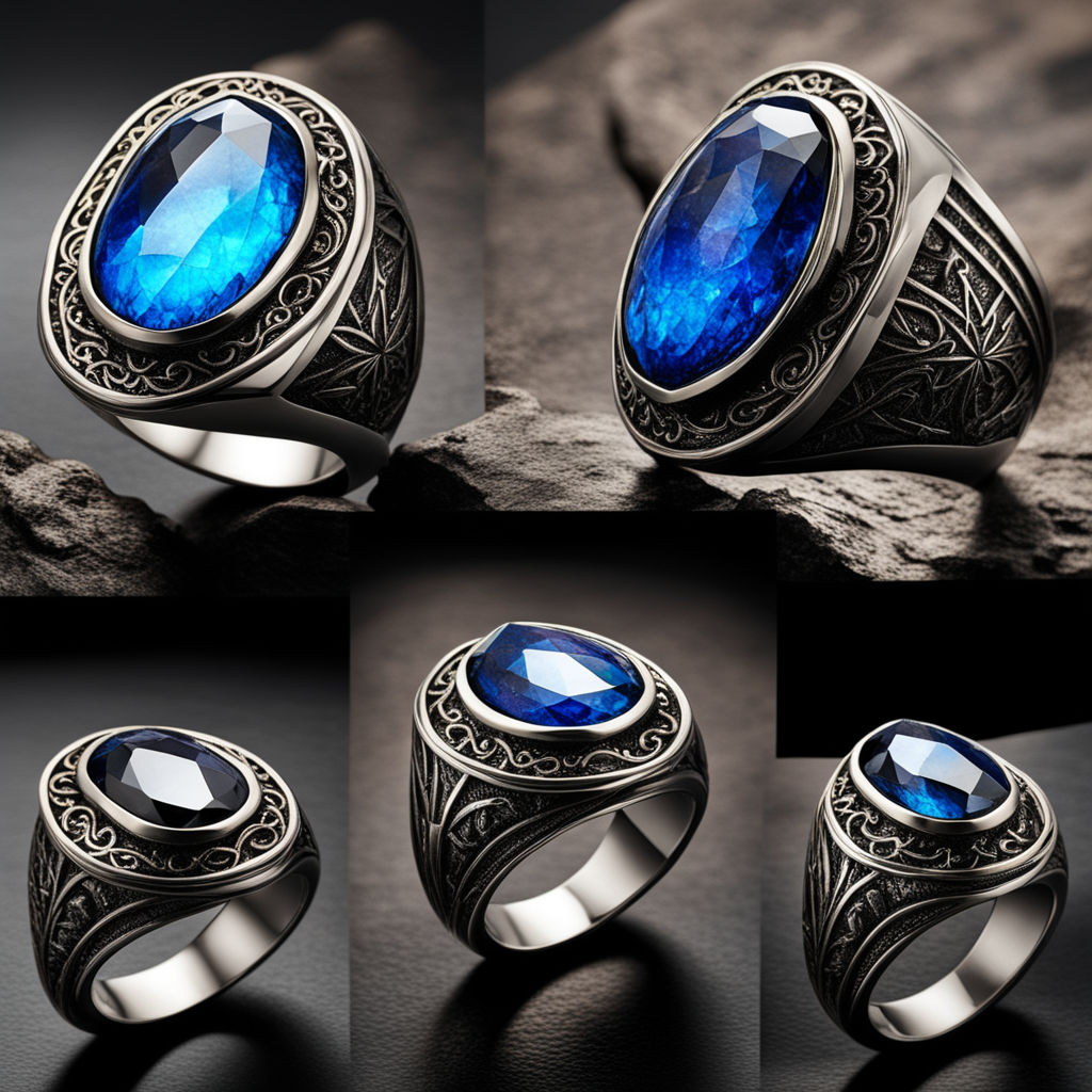 A N Enterprises Silver & Golden Love Heart Ring Creative Design Ring Unique  Ring Gift for Unisex