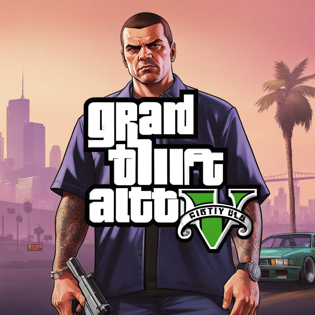 grand theft auto cover art gta 5 - Playground