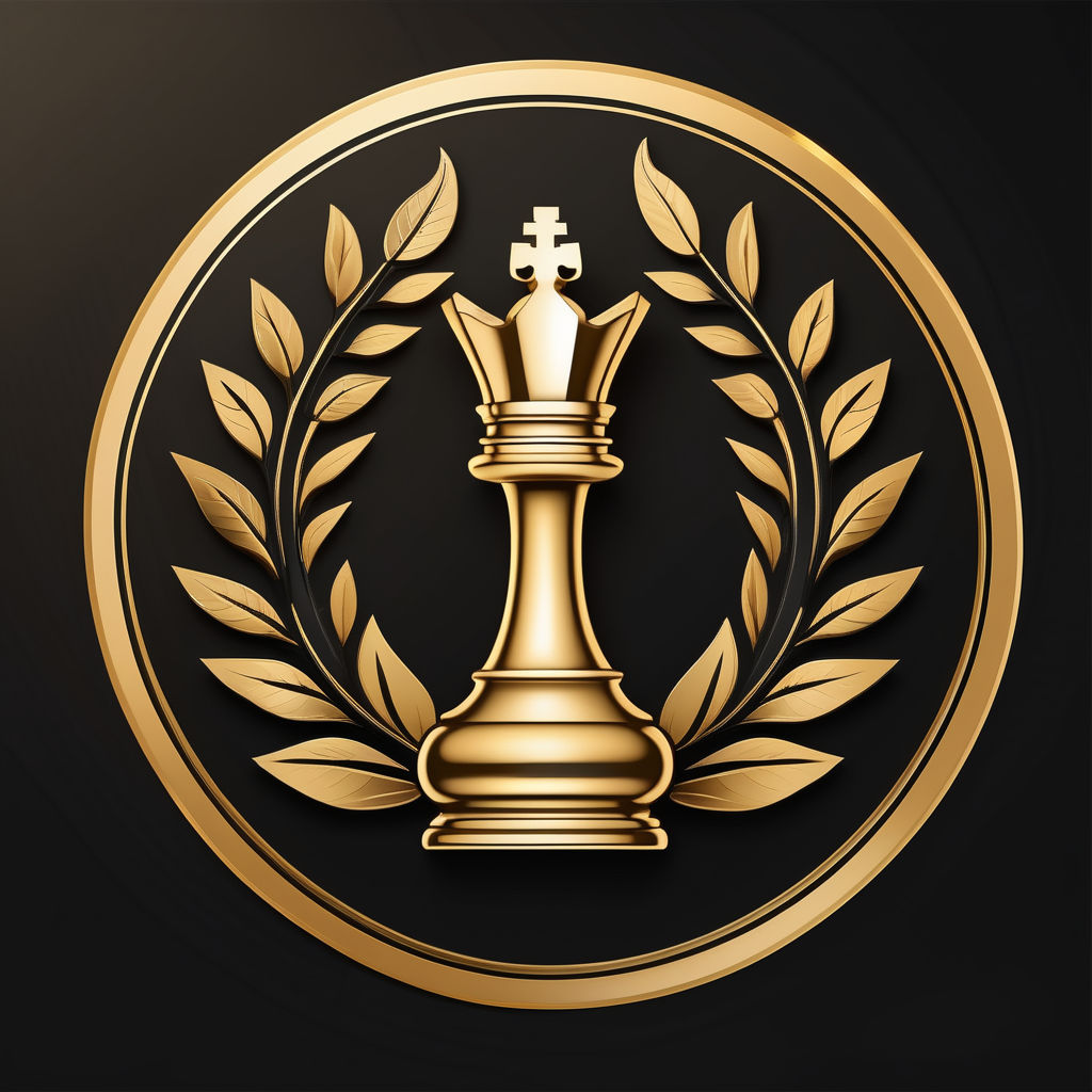 logotipo del rey del ajedrez o: vector de stock (libre de regalías)  2216360681 | Shutterstock
