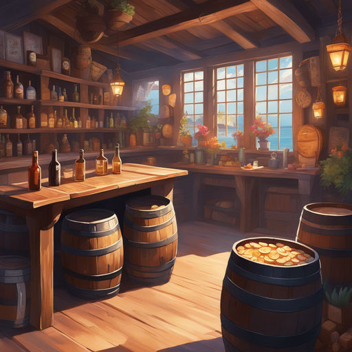 ArtStation - Tavern inside