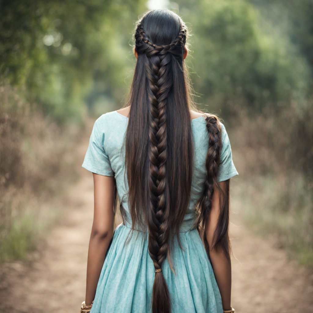 Boy with knee-length hair braves his first chop for charity