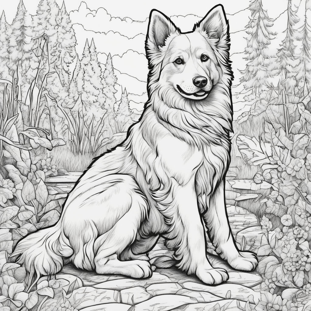 wolf pup coloring pages