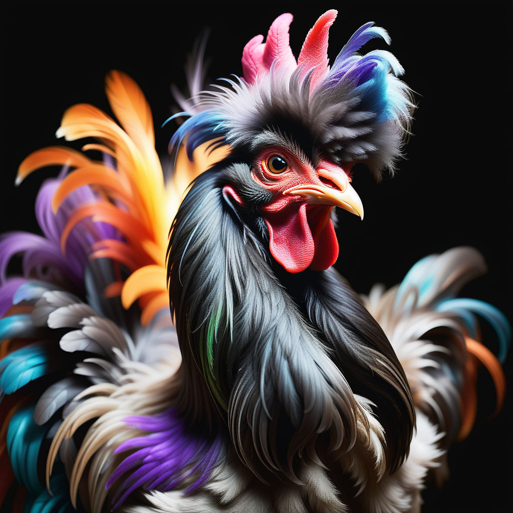 Colorful and High Detailed Rooster